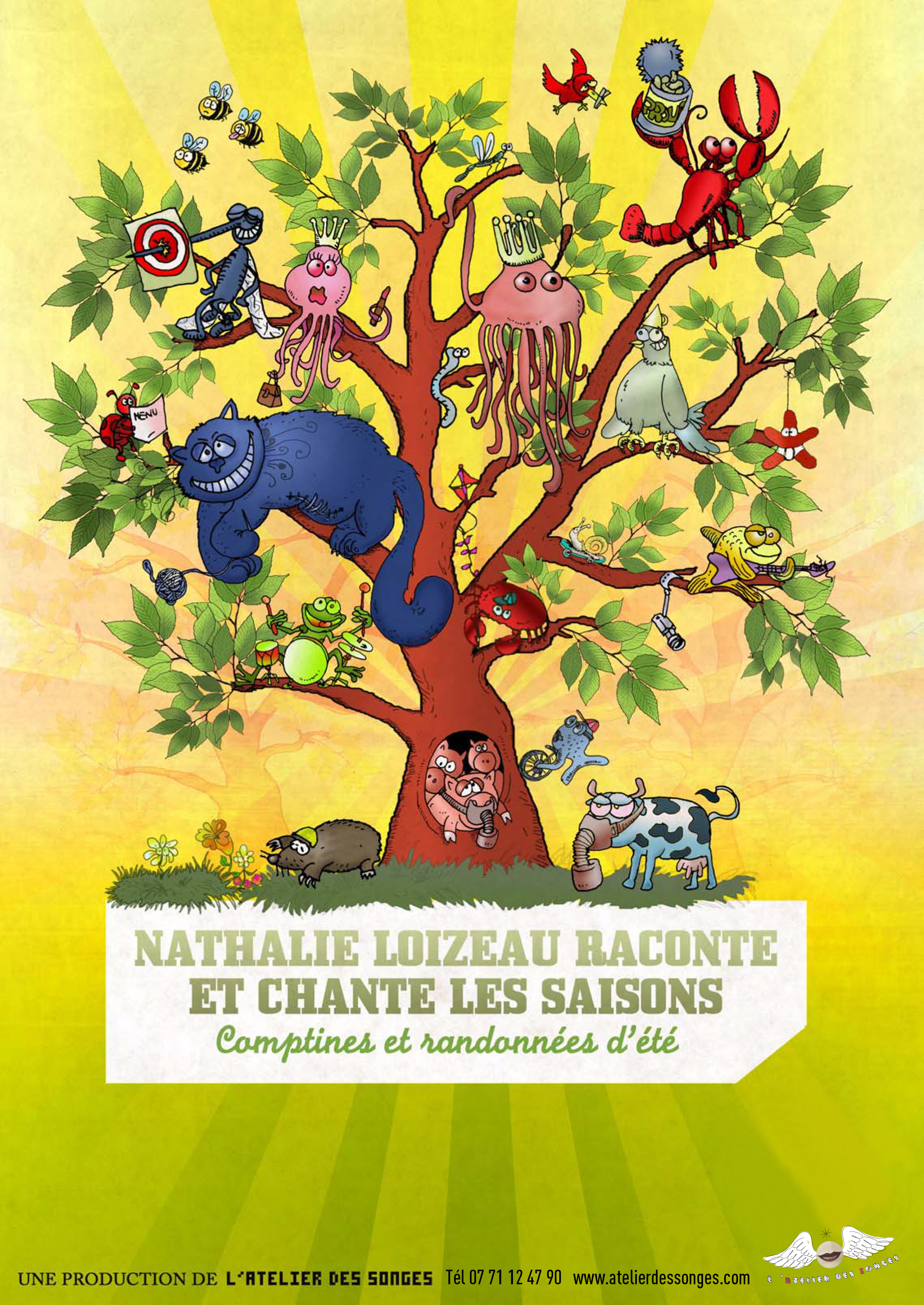 Affiche petits contes d'été